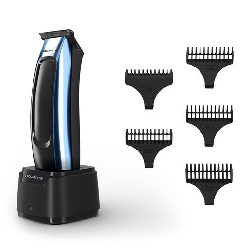 Image of Rowenta TN1851E0 tagliacapelli Nero, Blu Ioni di Litio