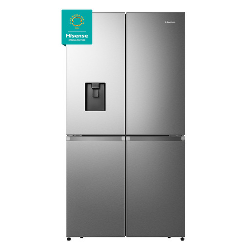 Image of Hisense frigorifero Quattro Porte RQ758N4SWSE libera installazione 606L Classe E Dispenser Acqua Metal Cooling WiFi