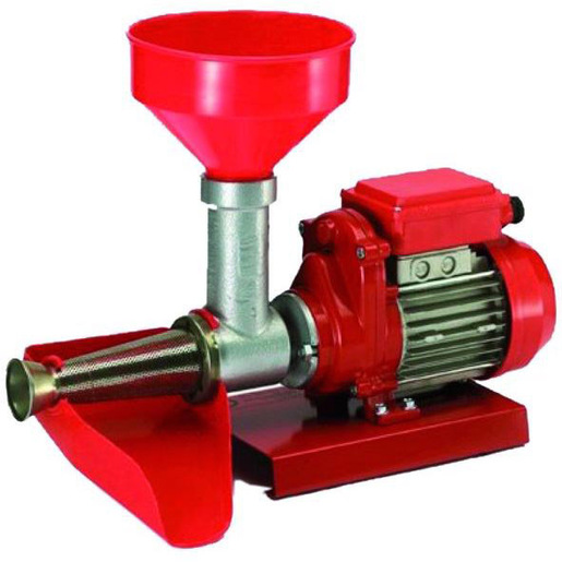 Image of Reber 9008 NE passapomodoro elettrico Rosso, Acciaio inossidabile 400