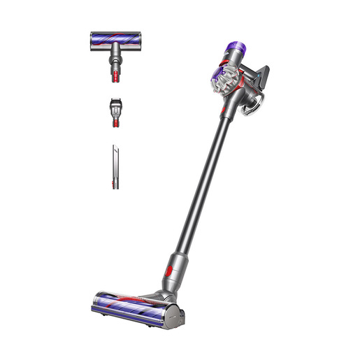 Dyson V8 Advanced Aspirapolvere a bastone 2 in 1 Batteria Secco Senza sacchetto Nichel, Argento