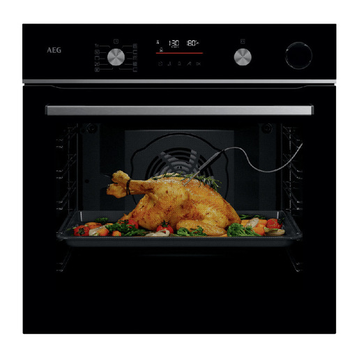 immagine di AEG Forno Incasso Steam Crisp (25%Vapore) + Pirolitico + Wifi Classe A++ 60 Cm TR6PB531SB MADE IN EUROPE