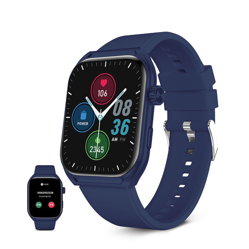 Image of Ksix BXSW28AZ smartwatch e orologio sportivo 5,23 cm (2.06'') AMOLED Digitale 401 x 502 Pixel Touch screen Blu