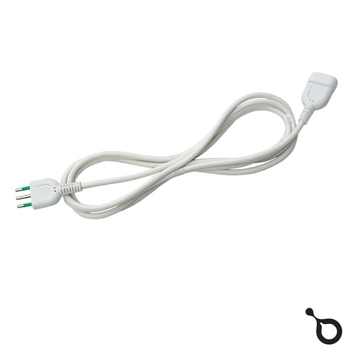 Image of IOPLEE 92080-4077A prolunghe e multiple 3 m 1 presa(e) AC Interno Bianco