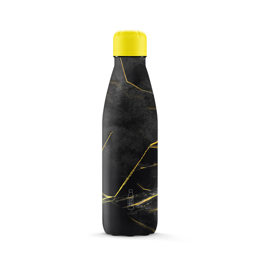 The Steel Bottle #26 Marble 500 ml Acciaio inox Nero, Oro