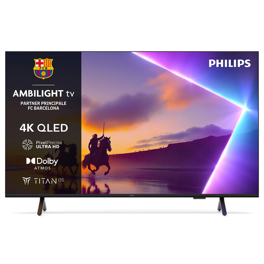 Philips 75PUS8510/12 Ambilight  QLED 4K Ultra HD 75" Smart TV Titan OS Wi-Fi (Nero)