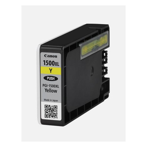 Image of Canon PGI-1500XL Y cartuccia d'inchiostro Originale Resa elevata (XL) Giallo