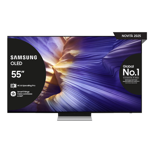 Image of Samsung Smart TV 55'' QE55S90FAEXZT OLED 4K 2025