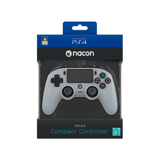 Image of NACON PS4OFCPADGREY periferica di gioco Gamepad PlayStation 4 Grigio