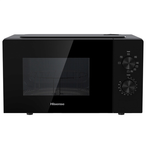 Hisense H20MOBP1G forno a microonde Nero Microonde con grill Superficie piana 20 L 700 W