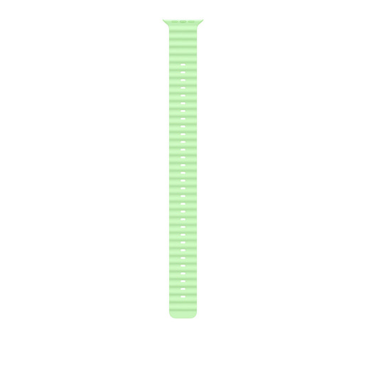 Image of Apple Titanium Finish Band Verde Fluoroelastomero, Titanio