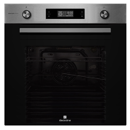 Image of Electroline MEOB70V9PF forno 70L Nero Acciaio inox Pirolitico Airfry 9 funzioni