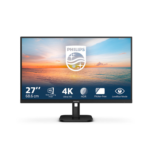 Image of Philips 27E1N1800A/00 Monitor PC 68,6 cm (27'') 3840 x 2160 Pixel 4K Ultra HD LED Nero