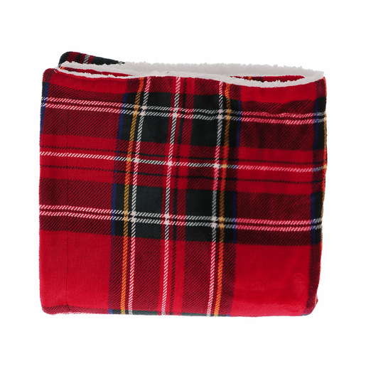 Image of STAR 87646 127 x 152 cm Flanella, Sherpa Rosso