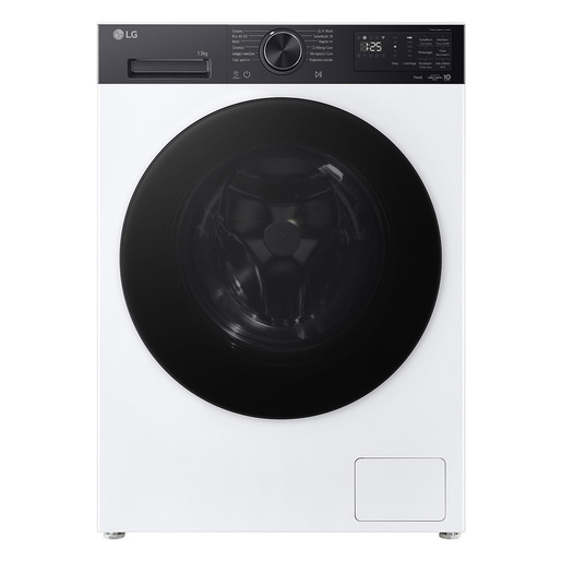 LG F4NX5013TKB Lavatrice intelligente 13 kg Classe A-40% Bianco/Nero