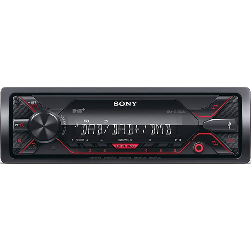 Image of Sony DSX-A310KIT Nero, Rosso 220 W