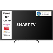 IOPLEE IOP40V2M10VDA SMART TV 40″ FULL HD, Sistema operativo VIDAA, Triplo tuner DVBT2/C/S2, Certificato TivuSAT, Piedini installabili in doppia posizione stretta/larga, Dolby Audio, Parental Control