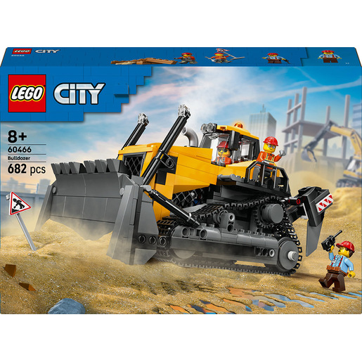Image of LEGO City Bulldozer giallo