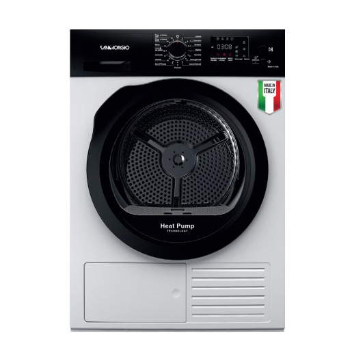 Image of SanGiorgio SDR8I asciugatrice Libera installazione Caricamento frontale 8 kg Bianco