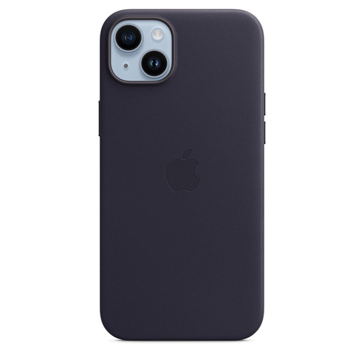 Image of        Apple Custodia iPhone 14 Plus in Pelle - Mezzanotte