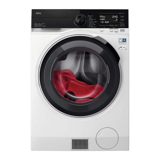 AEG Series 9000 LWR9C16AB lavasciuga Libera installazione Caricamento frontale Bianco B