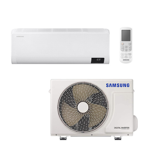 Image of Samsung AR12TXFCAWKNEU + AR12TXFCAWKXEU WindFree Comfort Next Climatizzatore split system Bianco