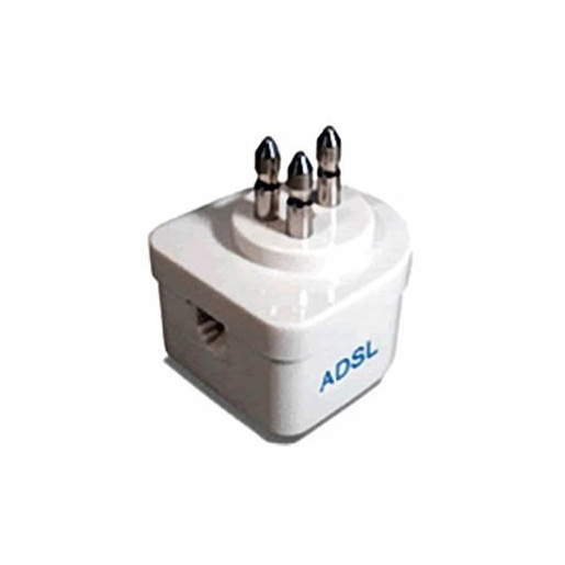 Image of Digicom 8E4102 adattatore per inversione del genere dei cavi Tripolar M RJ-11 FM Bianco