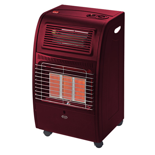 Image of Argoclima SOL RED TURBO stufa Libera installazione Elettrico, GPL Rosso
