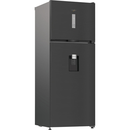 Image of Whirlpool WHD2 6472W X4E Frigorifero doppia porta a libera installazione, Dual no frost, 70cm, Classe E, Pearl Inox, 38 dbA, h187 cm