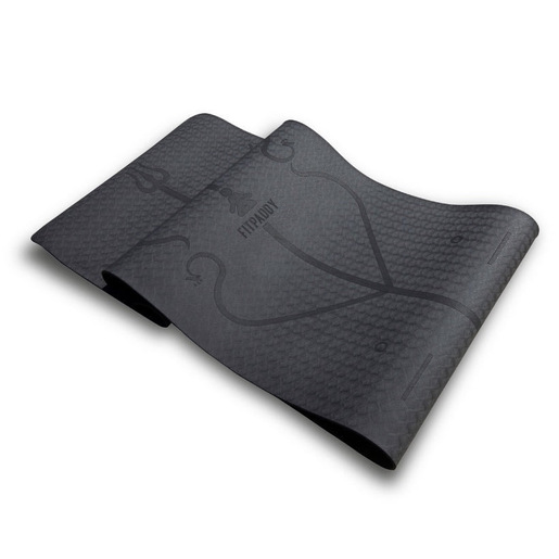 Image of FITPADDY Tappetino Yoga Nero