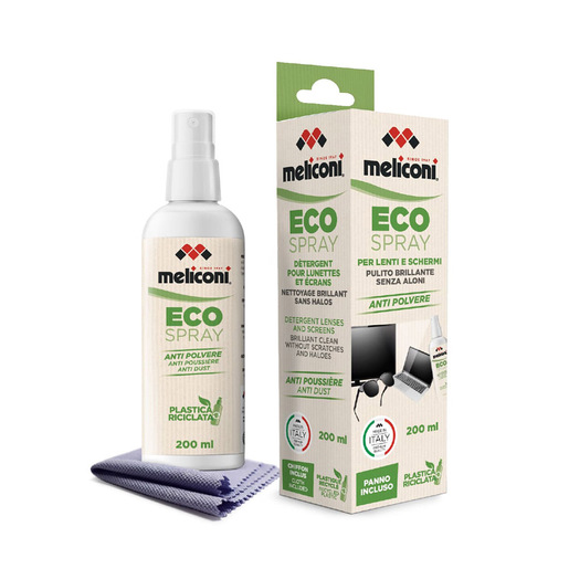 Image of Meliconi Eco Spray LCD/LED/Plasma, Obiettivi/Vetro, Telefono cellulare/smartphone, Computer portatile, PC, Tablet PC Spruzzo per la pulizia dell'appar