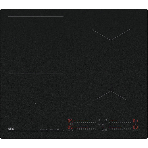 Image of AEG PIANO INDUZIONE BOIL&FRY SAPHIRMATT 60 CM TI64IB30IZ MADE IN EUROPE