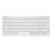 Ioplee Tastiera Wireless Ricaricabile Bianca-image