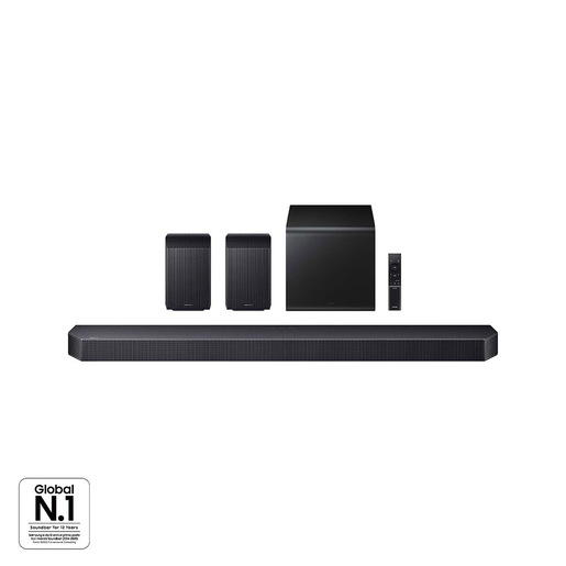 Samsung Soundbar HW-Q930F/ZF, Audio 9.1.4 canali, Wireless Dolby Atmos, 2025