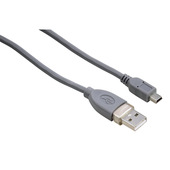 Hama Cavo Usb A 2.0/Mini Usb B 2.0, 1,8 Metri, Grigio, 1 Stella-image