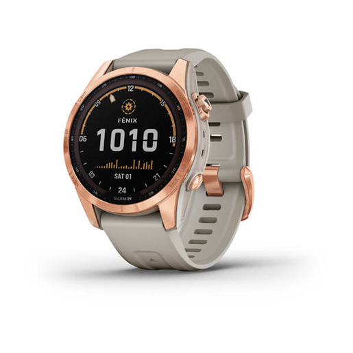 Image of Garmin fenix 7S Solar 3,05 cm (1.2'') MIP 42 mm Digitale 240 x 240 Pixe