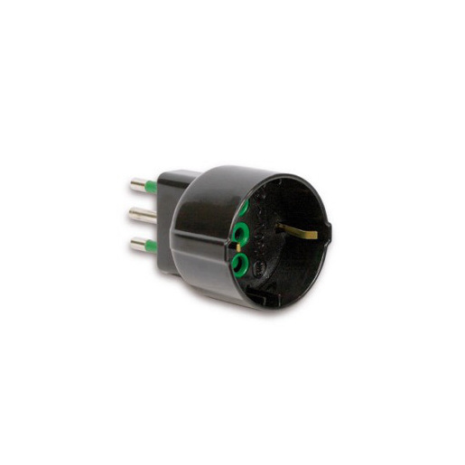 Image of FME 87121 adattatore per presa di corrente Tipo L (IT) Universale Bianco