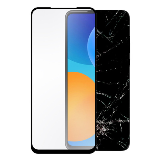 Image of Area Ultra tempered Glass per Huawei P Smart (2021) con copertura totale tono su tono