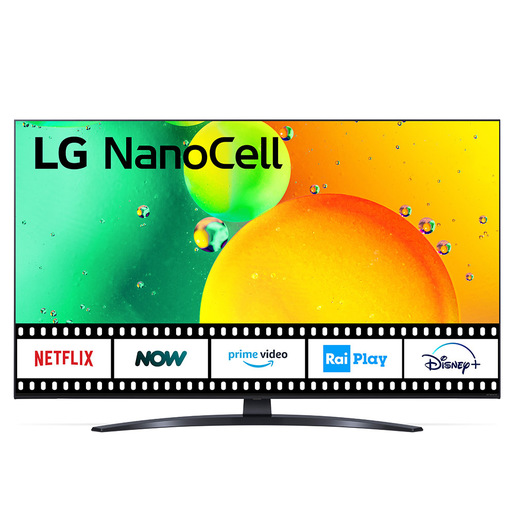 Image of LG NanoCell 43'' Serie NANO76 43NANO766QA 4K Smart TV NOVITÀ 2022