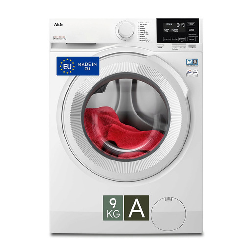 AEG Lavatrice Carica Frontale 9 Kg Classe A 1400 Giri LR6G94OW MADE IN EUROPE