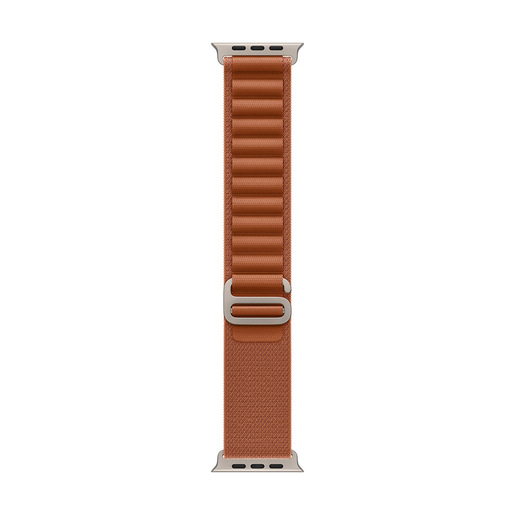Apple Alpine Loop terracotta (49 mm) - Small - Titanio naturale