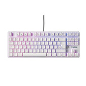 IOPLEE 564BTR Tastiera meccanica Gaming USB QWERTY Italiano Bianca