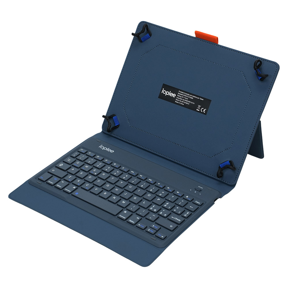 Tastiera E Mouse Wireless Bluetooth | Ultra Sottile Per IPad/Tablet/PC | Ricaricabile USB-C | Blu | LAMA - Foto 10