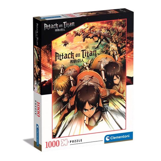 Clementoni Attack On Titans - 1000 Pezzi