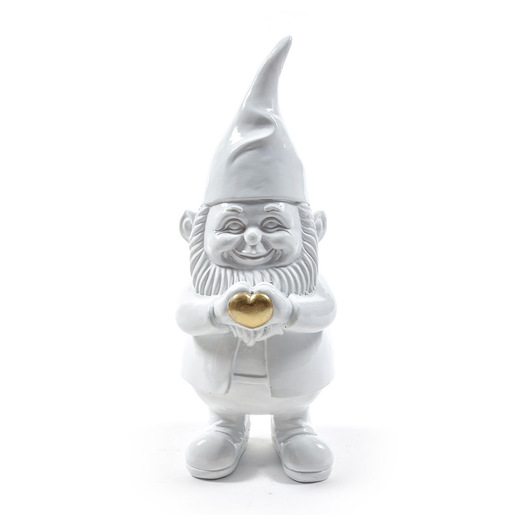 Image of Mercury 16755 statuetta e statua ornamentale Oro, Bianco Resina