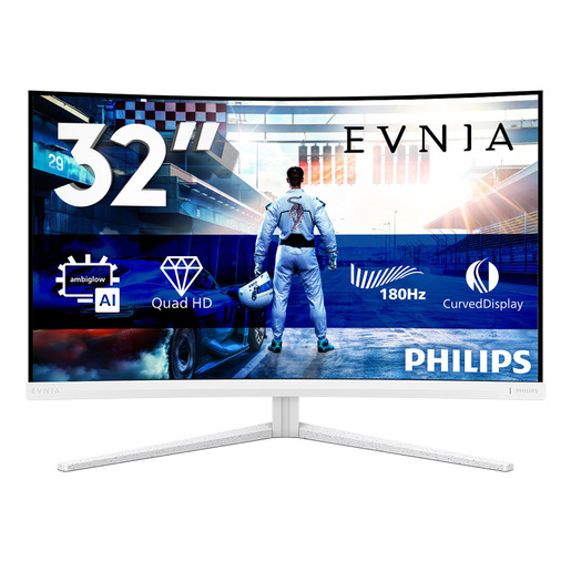 Philips Evnia 5000 32M2C5501/00 Monitor PC 80 cm (31.5'') 2560 x 1440 Pixel Quad HD LCD Bianco