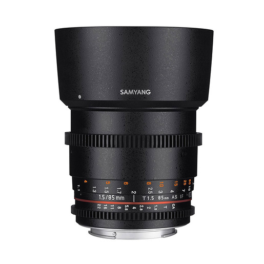 Image of Samyang 85mm T1.5 VDSLR AS IF UMC II SLR Teleobiettivo Nero