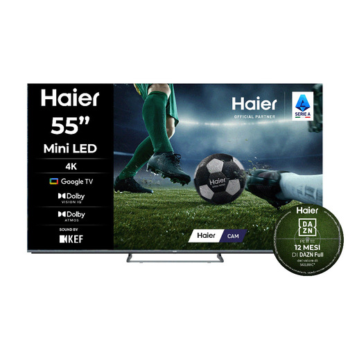 Haier Smart TV 55'' H55M80FUX MiniLED con QLED 4K