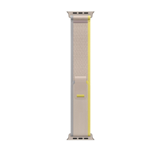 Image of Apple MQEG3ZM/A accessorio indossabile intelligente Band Beige, Giallo Nylon