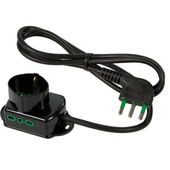 Fanton 42106 Prolunghe E Multiple 1,5 M 3 Presa(E) Ac Interno Nero-image