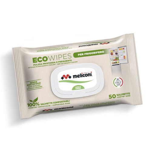 Image of Salviette detergenti ECO WIPES FRIGORIFERO Viscosa compostabile
